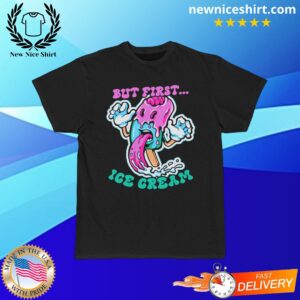 Ice Cream Creative Short-Sleeved T-Shirt - LATEST TRENDING CLOTHING