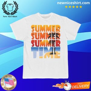 Summer Time Short-Sleeved T-Shirt - LATEST TRENDING CLOTHING