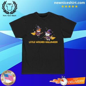 Funny Little Kawaii Witches Halloween Short-Sleeved T-Shirt - LATEST TRENDING CLOTHING