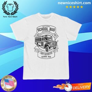 School Bus Short-Sleeved T-Shirt - LATEST TRENDING CLOTHING