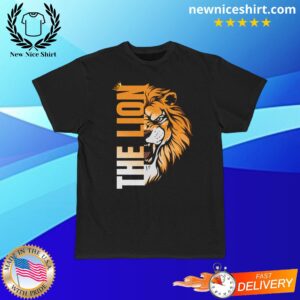 Half Lion Face Mascot Short-Sleeved T-Shirt - LATEST TRENDING CLOTHING