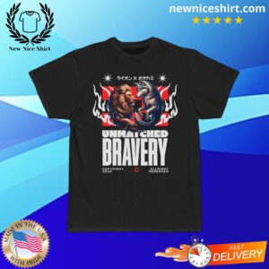 Unmatched Bravery Short-Sleeved T-Shirt - LATEST TRENDING CLOTHING