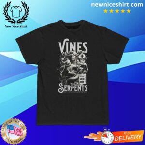 Vines and Serpents Short-Sleeved T-Shirt - LATEST TRENDING CLOTHING