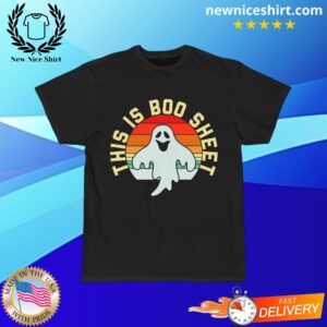 This Is Boo Sheet Halloween T-Shirt